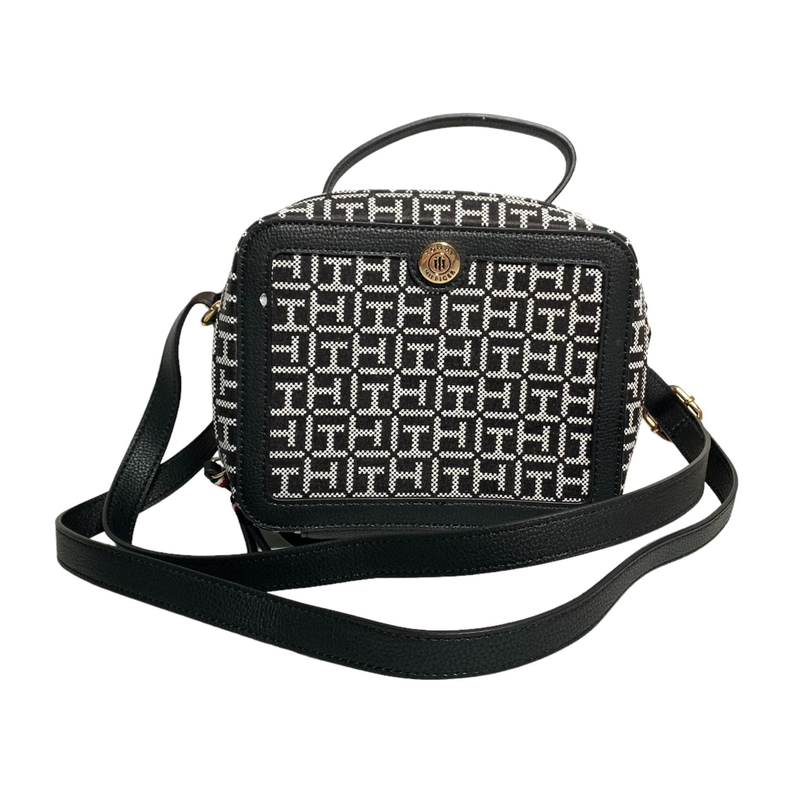 Tommy hilfiger bolsa fashion negra