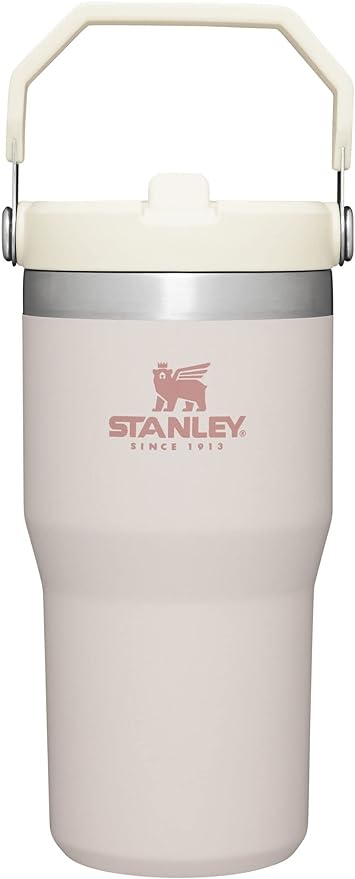 Stanley IceFlow Stainless Steel Tumbler with Straw, Vacuum Insulated Water Bottle for Home, Office or Car, Leakproof Reusable Cup, 12 Hour Frosty Cold Lid 20oz