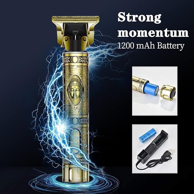 Maquina Para Cortar Cabello, Salandens Cortapelos De Precisión Recargable, Rasuradoras Para Hombre Con 4 Peines Guíacarga Usb