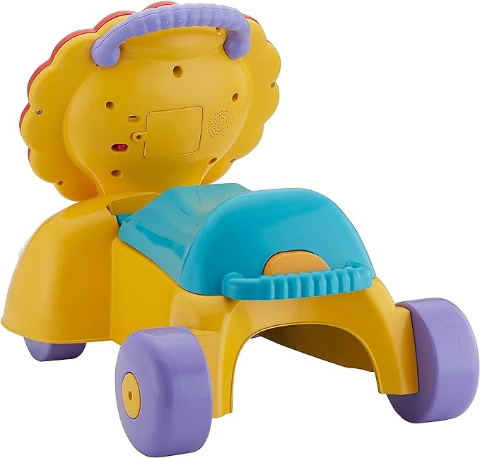 FISHER-PRICE, León Camina Conmigo, Juguetes Educativos, Bebés, 6 Meses en Adelante